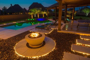 Fire Pit and Pool